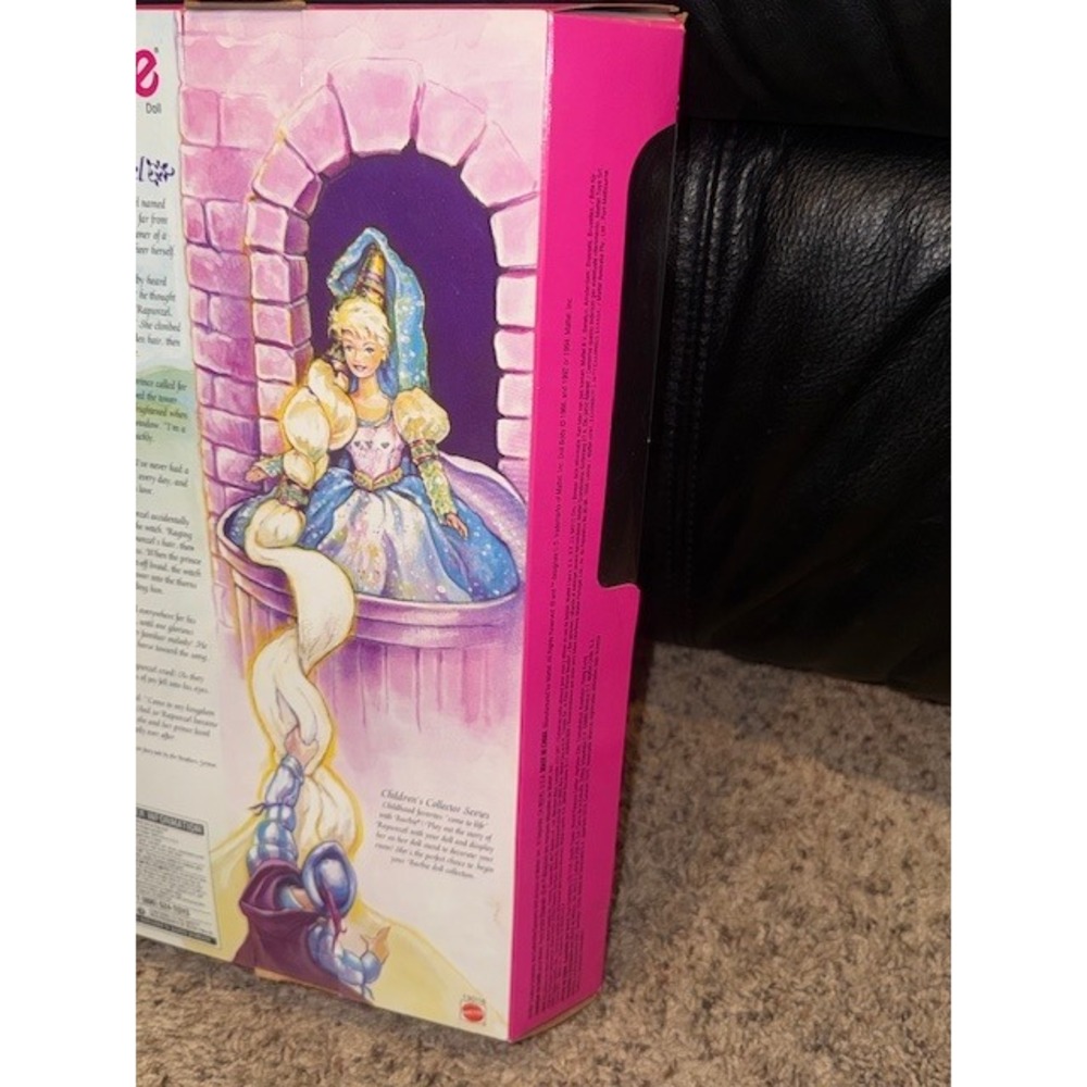 Barbie Childrens Collector Series Rapunzel Doll The Fairy Tale Beauty - Picture 8 of 8
